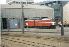 
EW 165 on Wellington shed, February 2004